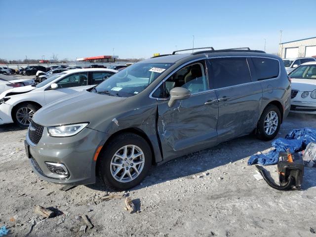 2C4RC1BGXNR139192 - 2022 CHRYSLER PACIFICA TOURING L GRAY photo 1