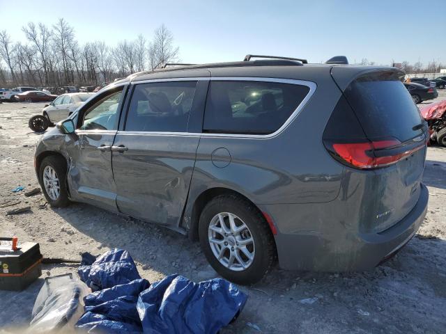 2C4RC1BGXNR139192 - 2022 CHRYSLER PACIFICA TOURING L GRAY photo 2