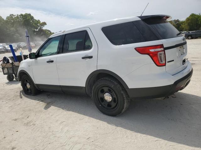 1FM5K8AR7FGC51458 - 2015 FORD EXPLORER POLICE INTERCEPTOR WHITE photo 2