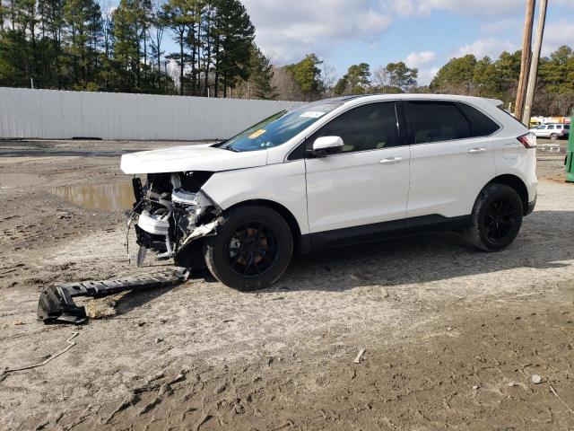 2FMPK3J95LBB10127 - 2020 FORD EDGE SEL WHITE photo 1