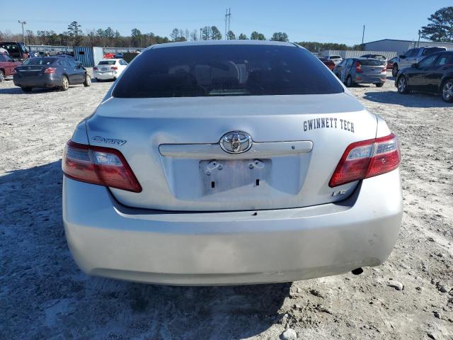 4T1BE46K07U156385 - 2007 TOYOTA CAMRY CE SILVER photo 6