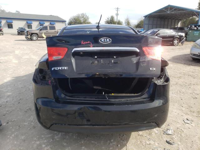 KNAFU4A29C5624700 - 2012 KIA FORTE EX BLACK photo 6