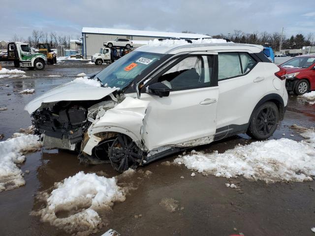 3N1CP5CU4KL510428 - 2019 NISSAN KICKS S WHITE photo 1