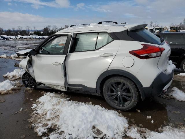 3N1CP5CU4KL510428 - 2019 NISSAN KICKS S WHITE photo 2