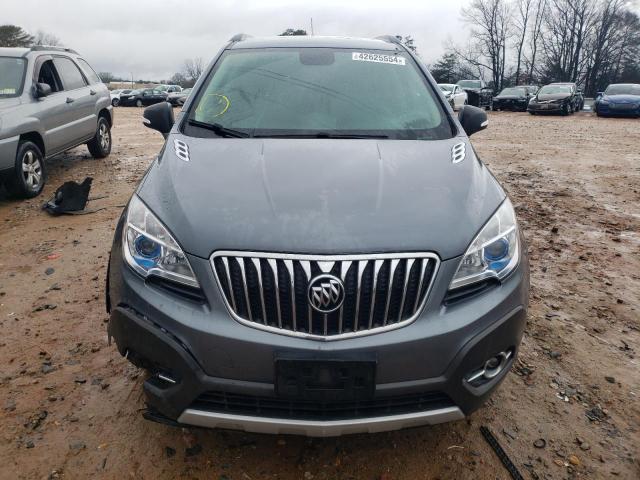 KL4CJGSB0FB159903 - 2015 BUICK ENCORE GRAY photo 5