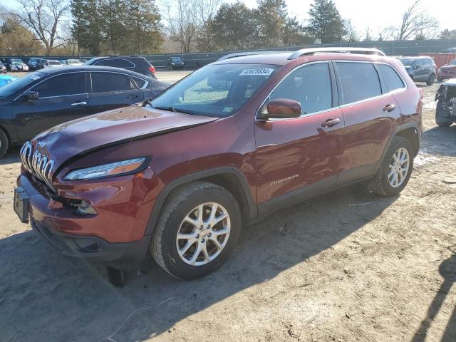 1C4PJMLX7JD600665 - 2018 JEEP CHEROKEE LATITUDE PLUS RED photo 1