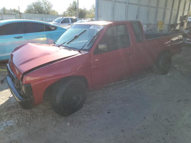 1N6SD16S6VC311981 - 1997 NISSAN TRUCK KING CAB SE RED photo 1