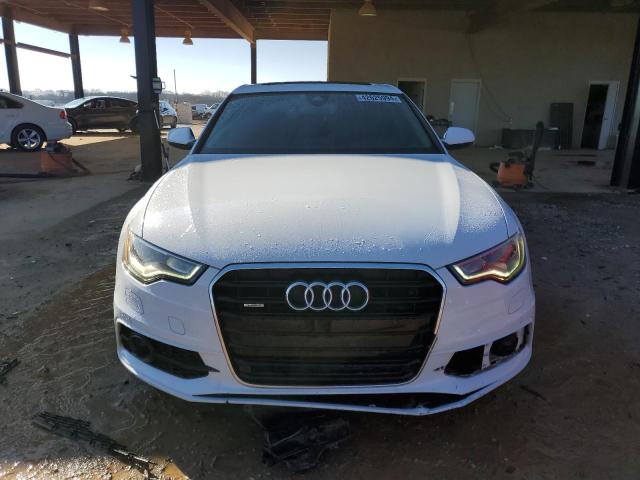 WAUHGAFC6DN134796 - 2013 AUDI A6 PRESTIGE WHITE photo 5