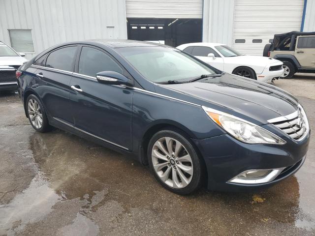 5NPEC4AB5CH380366 - 2012 HYUNDAI SONATA SE BLUE photo 4