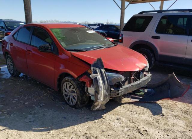 5YFBURHE7KP860441 - 2019 TOYOTA COROLLA L RED photo 4