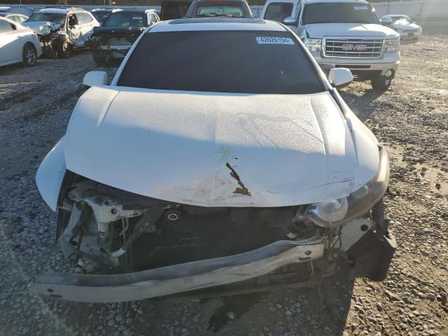 JH4CU2F63BC008330 - 2011 ACURA TSX WHITE photo 5