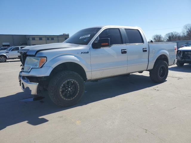 1FTFW1CV6AKE74689 - 2010 FORD F150 SUPERCREW SILVER photo 1