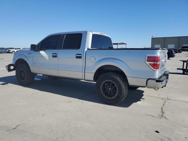 1FTFW1CV6AKE74689 - 2010 FORD F150 SUPERCREW SILVER photo 2