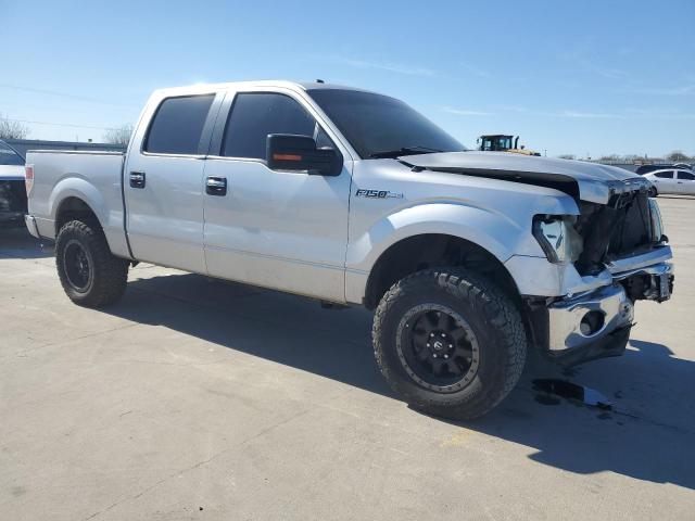 1FTFW1CV6AKE74689 - 2010 FORD F150 SUPERCREW SILVER photo 4