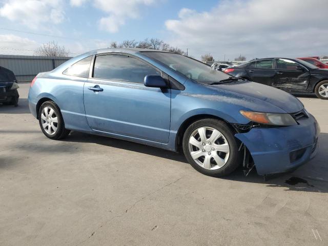 2HGFG12608H506661 - 2008 HONDA CIVIC LX BLUE photo 4