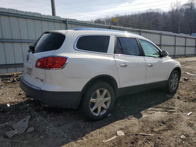 5GAEV23788J227973 - 2008 BUICK ENCLAVE CXL WHITE photo 3