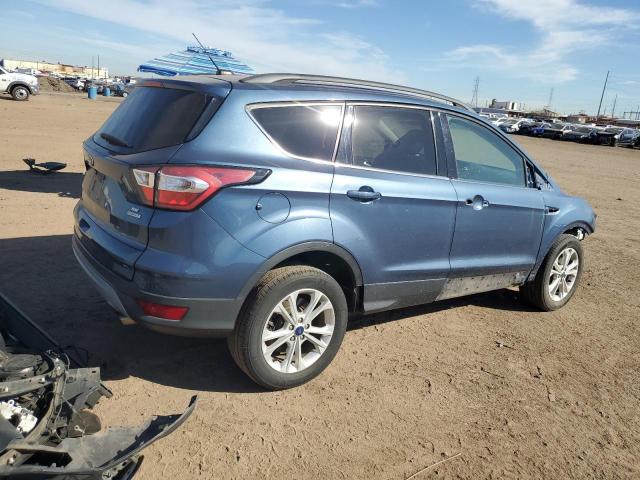 1FMCU0GD3JUC03299 - 2018 FORD ESCAPE SE BLUE photo 3