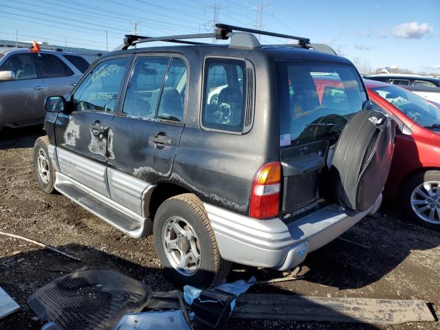 2CNBJ634916914730 - 2001 CHEVROLET TRACKER LT BLACK photo 2