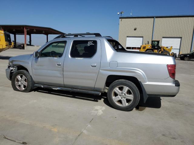 5FPYK1F59AB003155 - 2010 HONDA RIDGELINE RTL SILVER photo 2