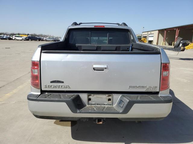 5FPYK1F59AB003155 - 2010 HONDA RIDGELINE RTL SILVER photo 6