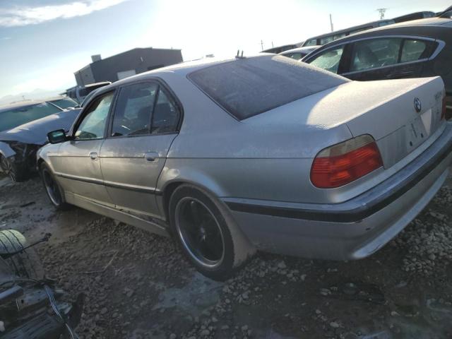 WBAGG834X1DN83952 - 2001 BMW 740 I AUTOMATIC SILVER photo 2