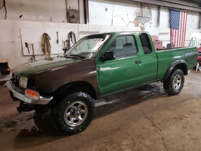 1N6DD26Y0WC343507 - 1998 NISSAN FRONTIER KING CAB XE GREEN photo 1