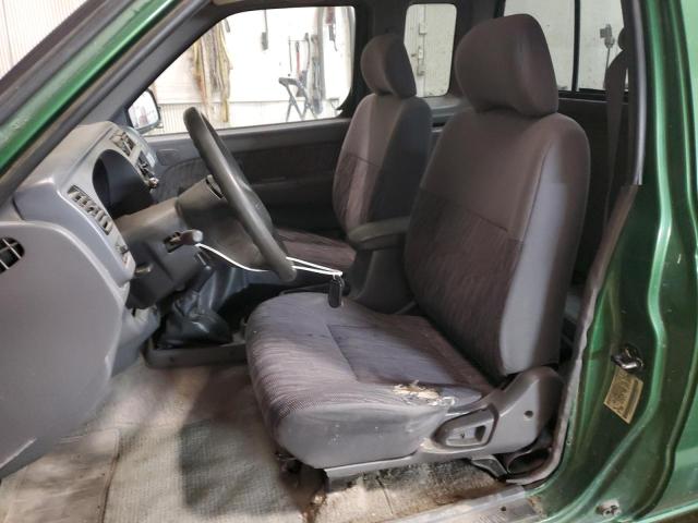 1N6DD26Y0WC343507 - 1998 NISSAN FRONTIER KING CAB XE GREEN photo 7