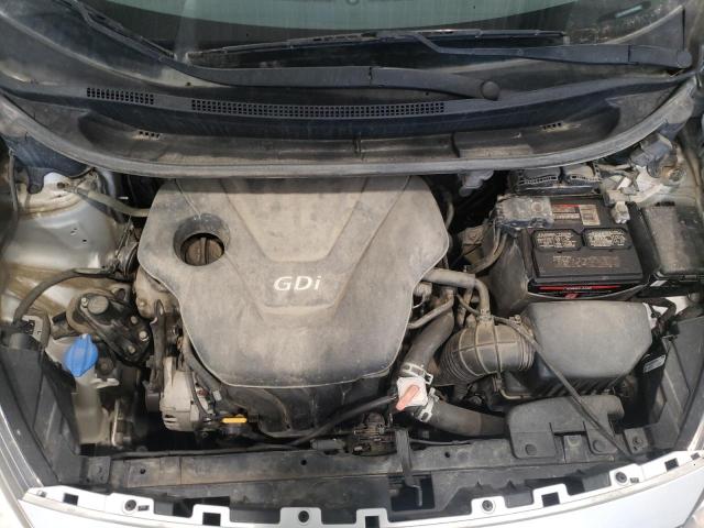 KNADN4A38F6441722 - 2015 KIA RIO EX SILVER photo 11