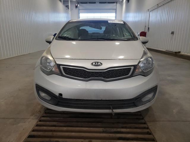 KNADN4A38F6441722 - 2015 KIA RIO EX SILVER photo 5