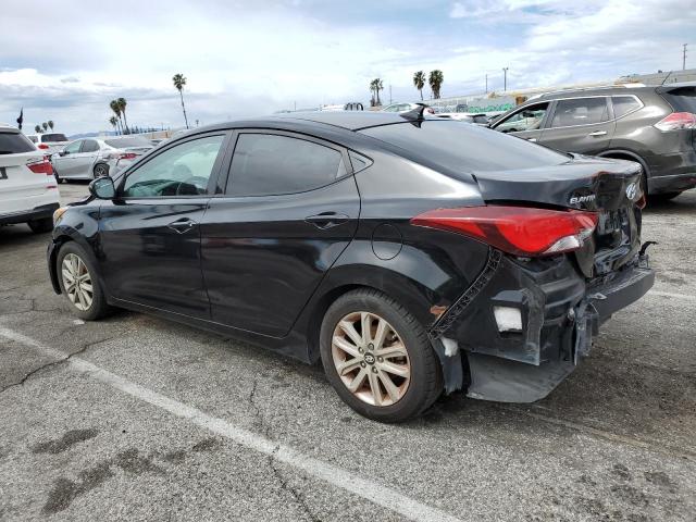 KMHDH4AE7GU474991 - 2016 HYUNDAI ELANTRA SE BLACK photo 2