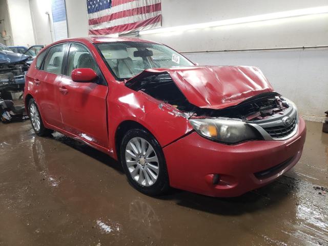 JF1GH61618H812097 - 2008 SUBARU IMPREZA 2.5I RED photo 4