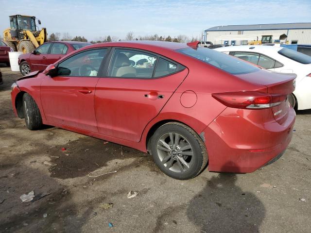 5NPD84LF8HH185222 - 2017 HYUNDAI ELANTRA SE RED photo 2