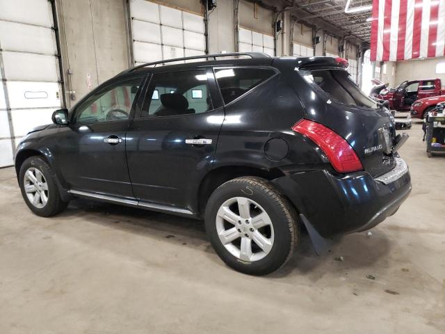 JN8AZ08WX7W652073 - 2007 NISSAN MURANO SL BLACK photo 2