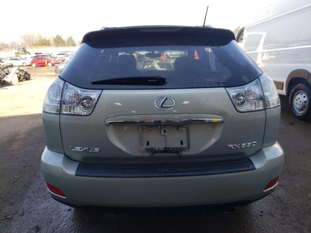 JTJGA31U160065413 - 2006 LEXUS RX 330 SILVER photo 6