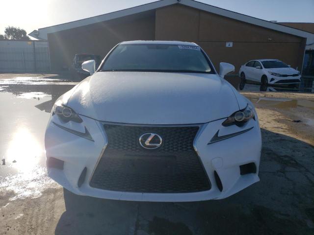 JTHBF1D28E5029196 - 2014 LEXUS IS 250 WHITE photo 5