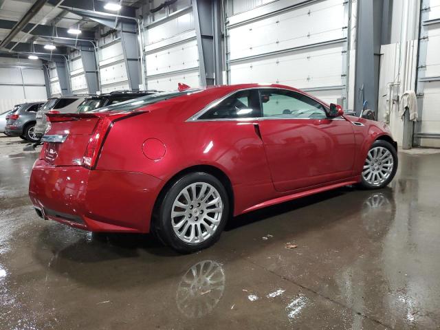 1G6DS1ED6B0154327 - 2011 CADILLAC CTS PREMIUM COLLECTION RED photo 3