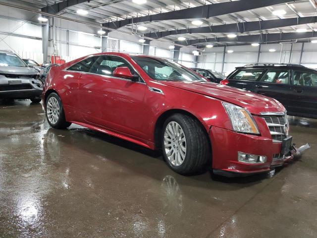 1G6DS1ED6B0154327 - 2011 CADILLAC CTS PREMIUM COLLECTION RED photo 4