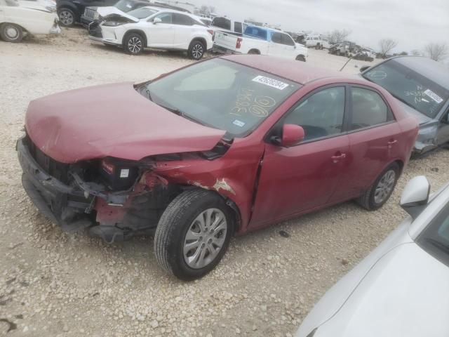 KNAFU4A28D5734929 - 2013 KIA FORTE EX BURGUNDY photo 1