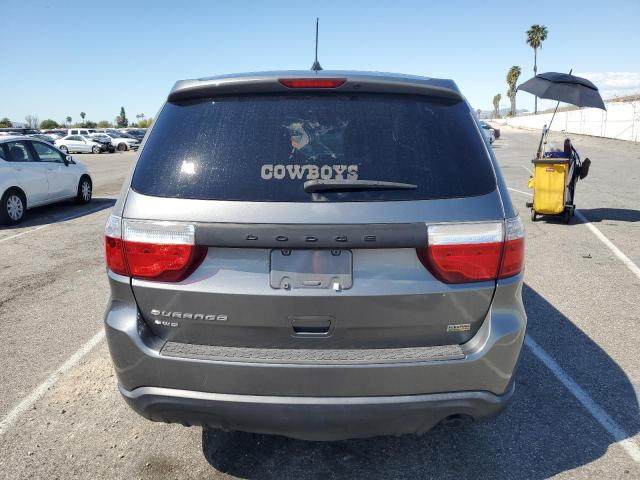 1D4RE2GG9BC691573 - 2011 DODGE DURANGO EXPRESS GRAY photo 6