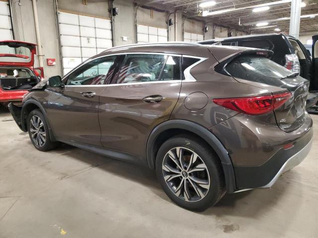 SJKCH5CR8JA045483 - 2018 INFINITI QX30 BASE BROWN photo 2