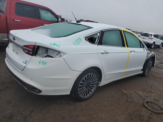 3FA6P0T90HR249254 - 2017 FORD FUSION SE WHITE photo 3