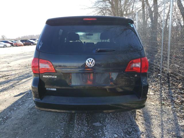 2C4RVAAG7ER144751 - 2014 VOLKSWAGEN ROUTAN S BLACK photo 6