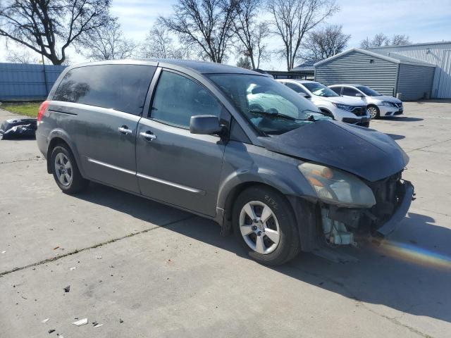 5N1BV28U67N117961 - 2007 NISSAN QUEST S GRAY photo 4