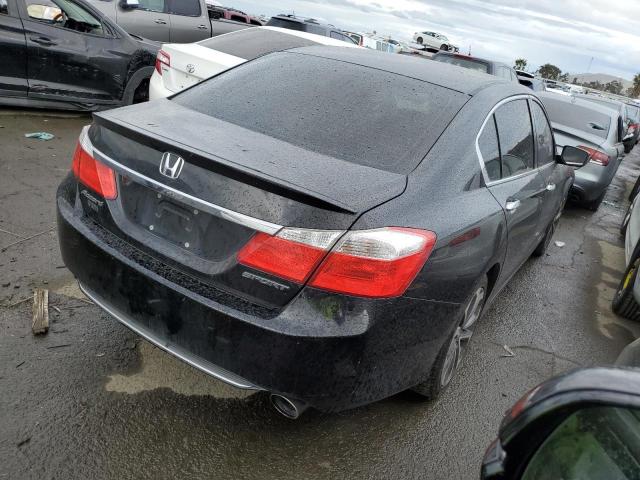 1HGCR2F5XFA242591 - 2015 HONDA ACCORD SPORT BLACK photo 3