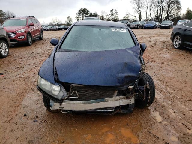 2HGFA16599H516688 - 2009 HONDA CIVIC LX BLUE photo 5