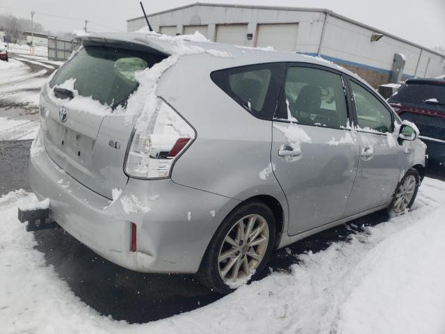 JTDZN3EU8D3204975 - 2013 TOYOTA PRIUS V SILVER photo 3