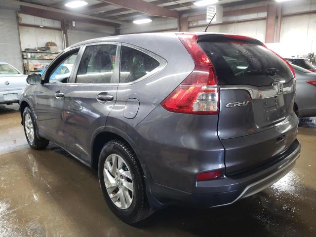 5J6RM4H59FL075817 - 2015 HONDA CR-V EX GRAY photo 2