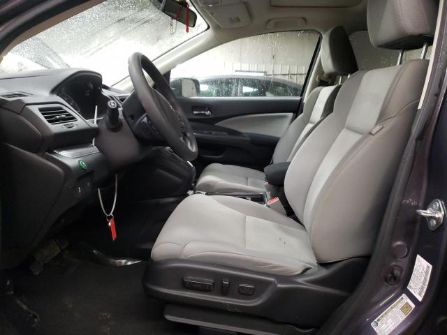 5J6RM4H59FL075817 - 2015 HONDA CR-V EX GRAY photo 7