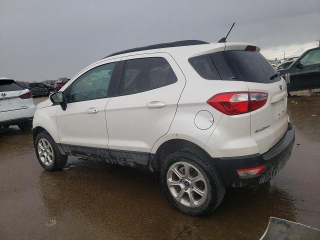 MAJ6P1UL2JC210976 - 2018 FORD ECOSPORT SE WHITE photo 2