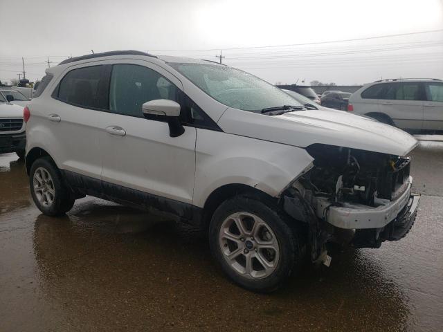 MAJ6P1UL2JC210976 - 2018 FORD ECOSPORT SE WHITE photo 4